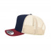 Кепка FlexFit 500MLT - Cardinal/Navy/Beige