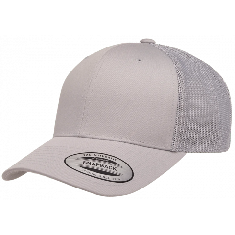 Кепка FlexFit 6606 Retro Trucker - Silver